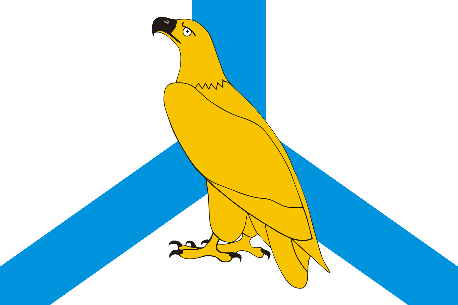 Флаг города Дальнереченска Приморского края